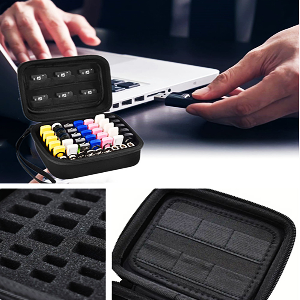 USB Flash Drive Case SD Card T - Tech Accessories Case recension och pris