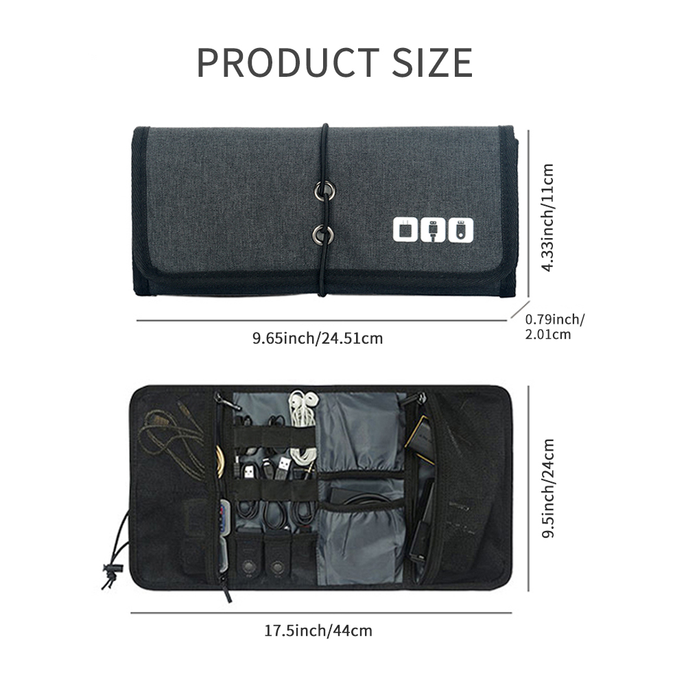Travel Cable Storage Bag，Elect - Tech Accessories Storage recension och pris