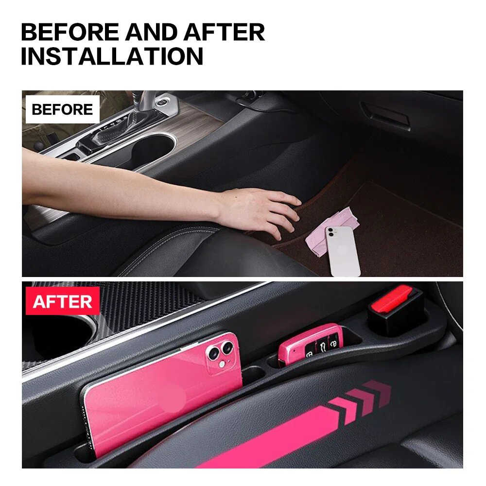 Car Seat Gap Filler Between Se - Tech Car Accessories recension och pris