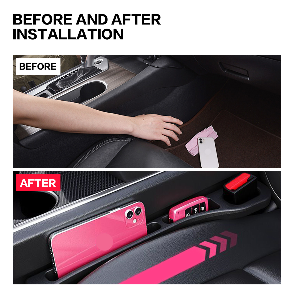 2X Car Seat Gap Filler Between - Tech Car Accessories recension och pris