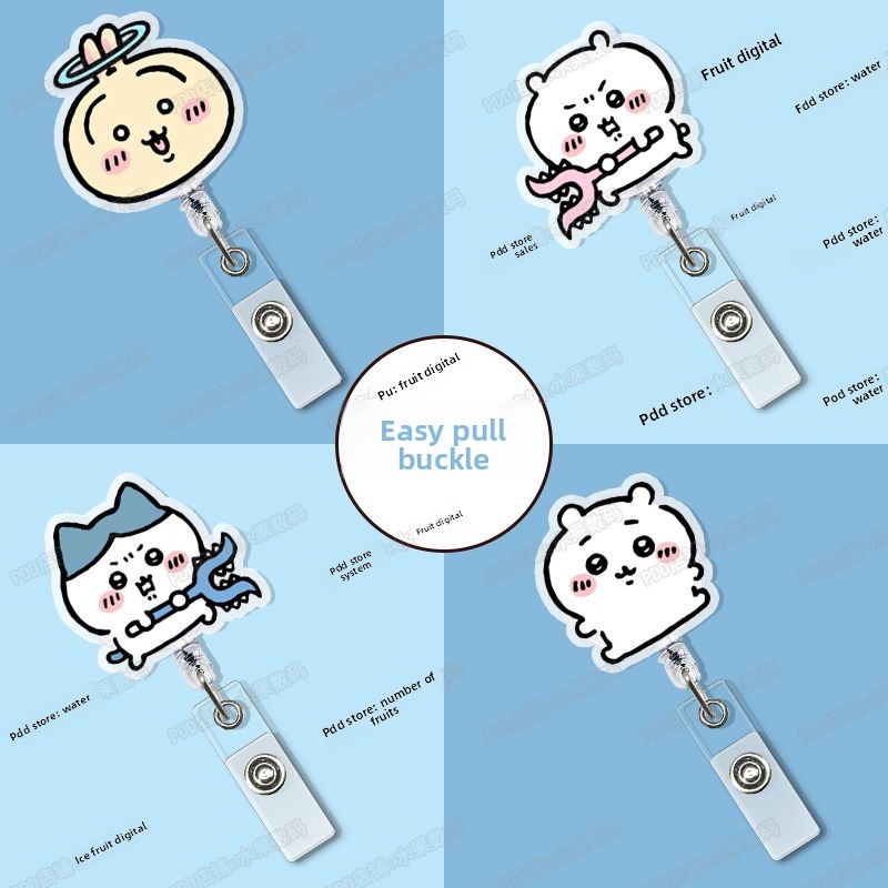 jiyi Retractable Badge Reel Ka - Kawaii Tech Accessories recension och pris